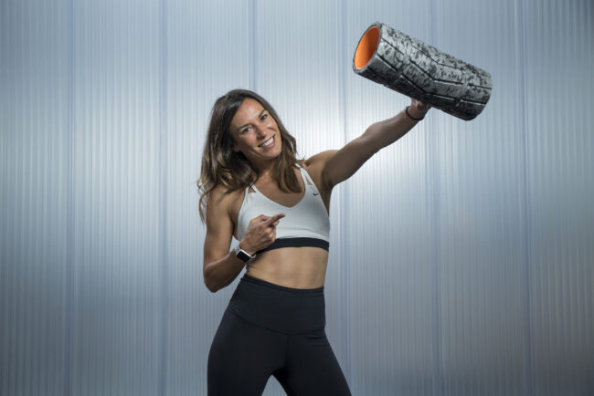 foam roller paula butragueño inspirafit