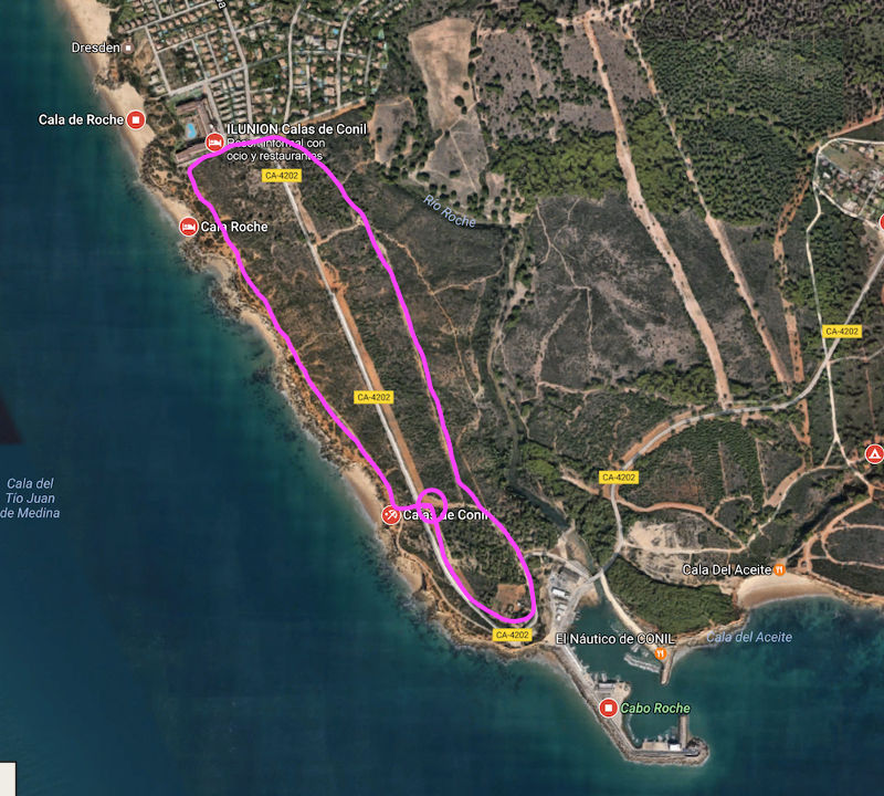 conil running correr cadiz inspirafit playa