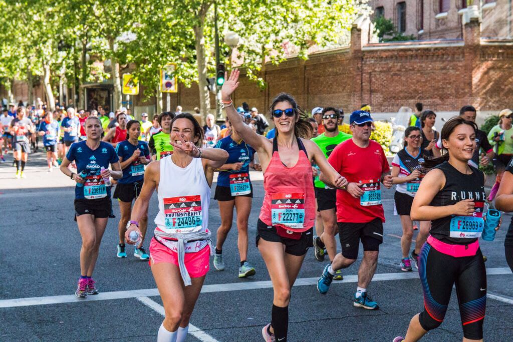 entrenamiento de tonificación media maratón de madrid mapoma inspirafit running