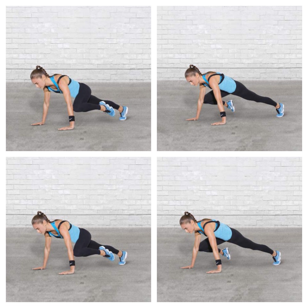 abdominales runners planchas